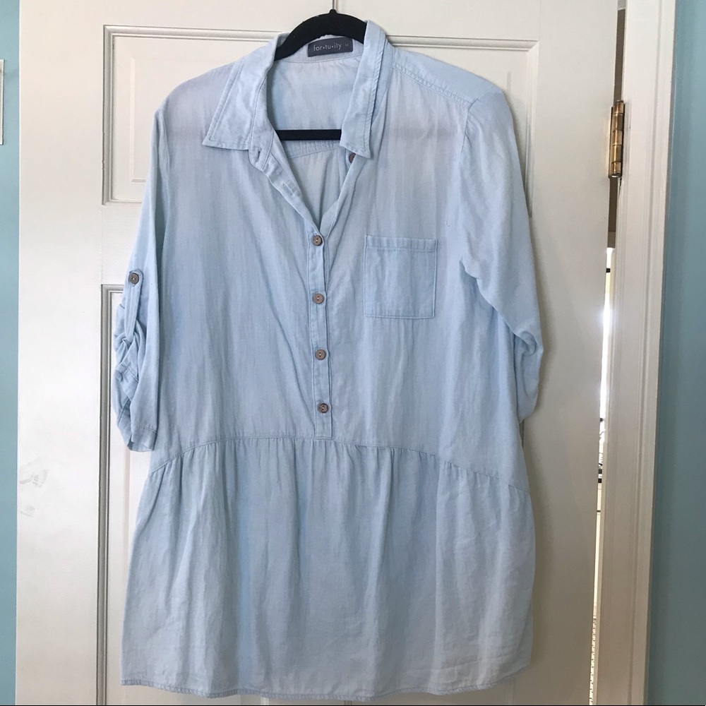 Denim dress